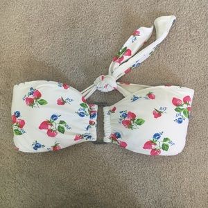 Abercrombie & Fitch Strapless Bathing Suit Top