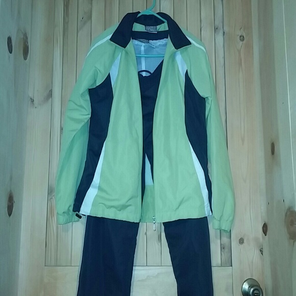 light green tracksuit