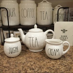 Rae Dunn Tea set