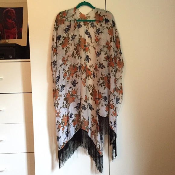 Floral Shawl / Kimono
