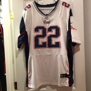 White Nike Stevan Ridley Jersey