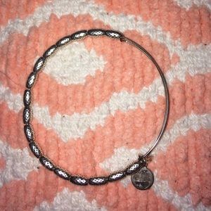 Alex & Ani silver bead bracelet