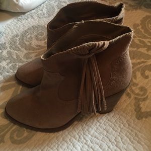 Jessica Simpson Cowboy Booties *NEVER WORN*