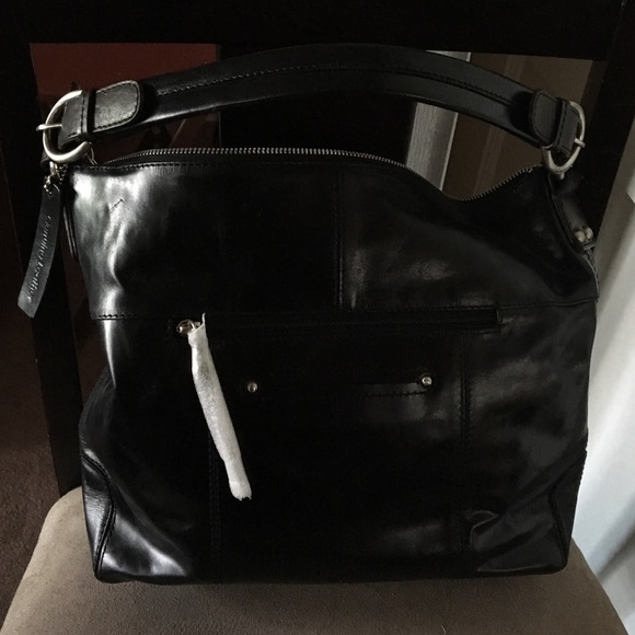 Brand new leather shoulder purse