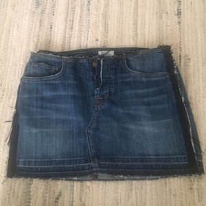 Hudson jeans Debbie mini skirt