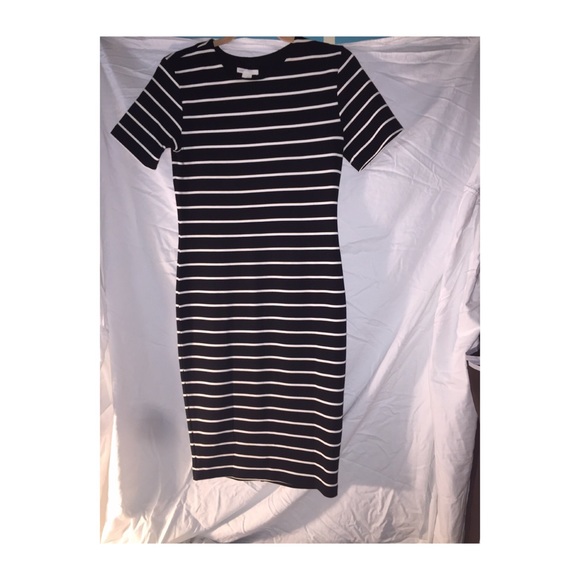 Black/white Body con dress