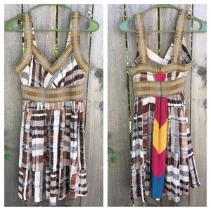 Plenty By Tracy Reese Multi-color Abstract Dress-2