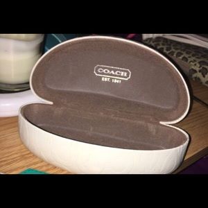 Coach sunglass/eyeglass case