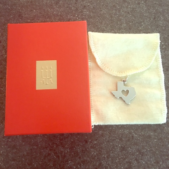 James Avery Deep in the Heart of Tx Silver Charm