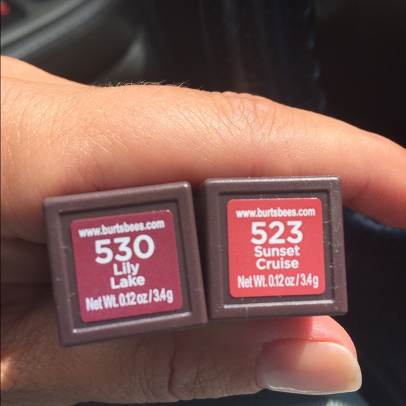 Burts Bees Lipsticks set of 2