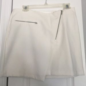 Zipper Mini Skirt