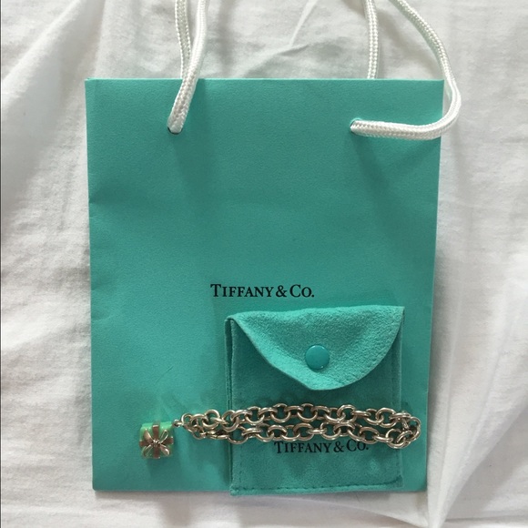 Authentic Tiffany & Co. Blue Box Charm Bracelet