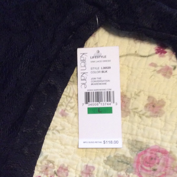 Lace black dress - Picture 3 of 3