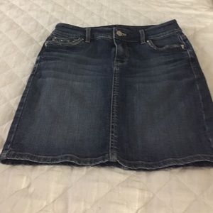 Jean skirt