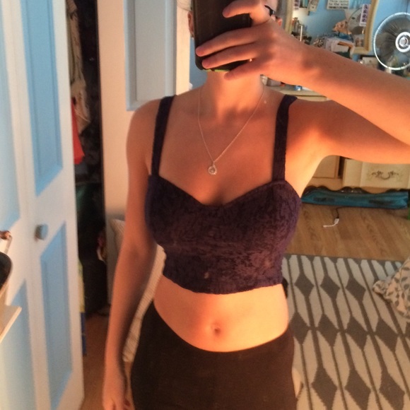 Floral crop tops