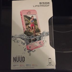 Pink Nuud Lifeproof Case