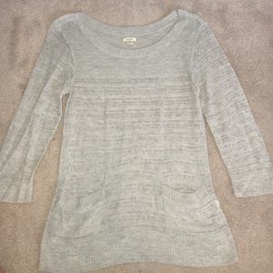 Light Gray Knit Sweater