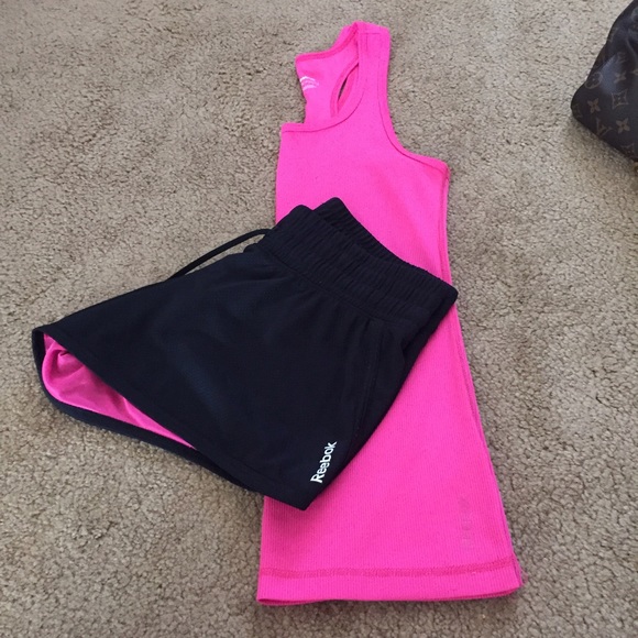 Reebok Shorts + Reebok Tank Top