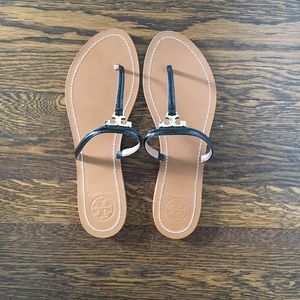 Tory Burch black sandals