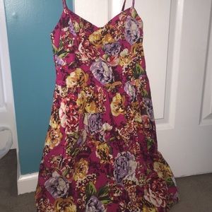 Flower print sundress