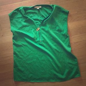 Micheal Kors green women's tank top