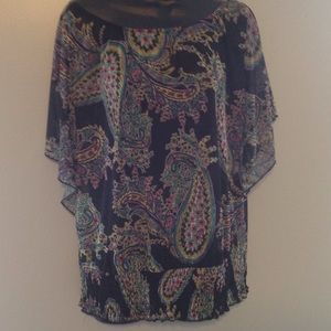Pretty sheer back shirt
