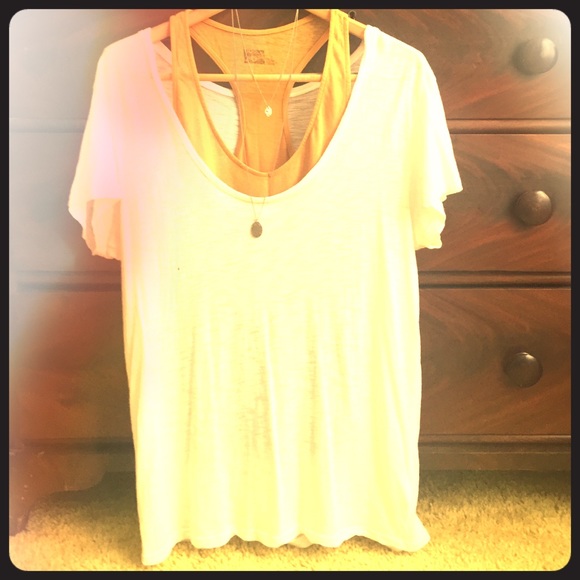 •Urban Outfitters Tee and Necklace•