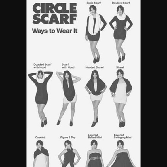 Ivory Infinity Scarf - Picture 3 of 3