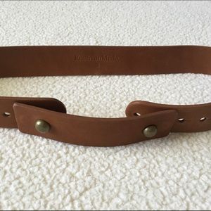 Leather belt by EmersonMade