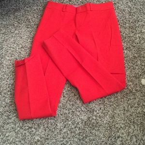 Orange dress pant NWOT