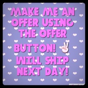 Accepting reasonable offers!