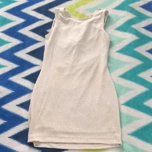 Cream, Sparkly Dress