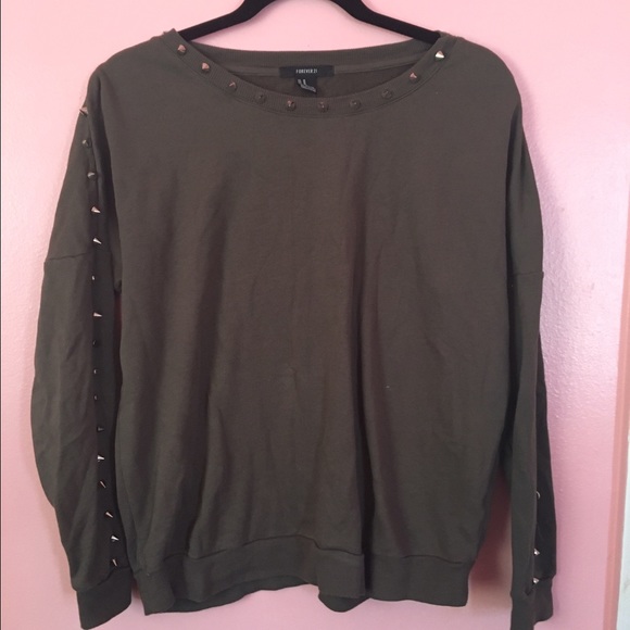 Olive sweater