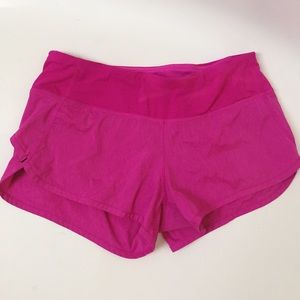 Lululemon pink shorts