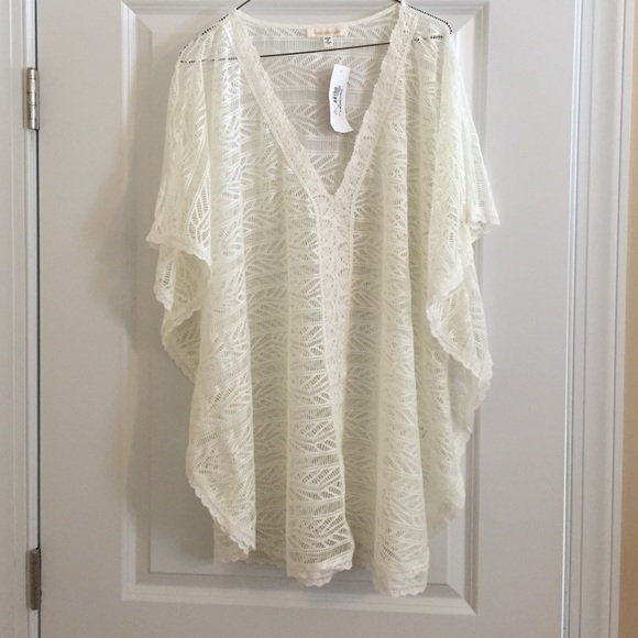 Francesca's Collections Crochet Coverup
