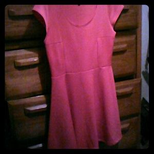 A peach vibe dress