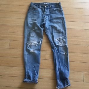 Re/DONE Levi's High Rise Cropped sz. 29