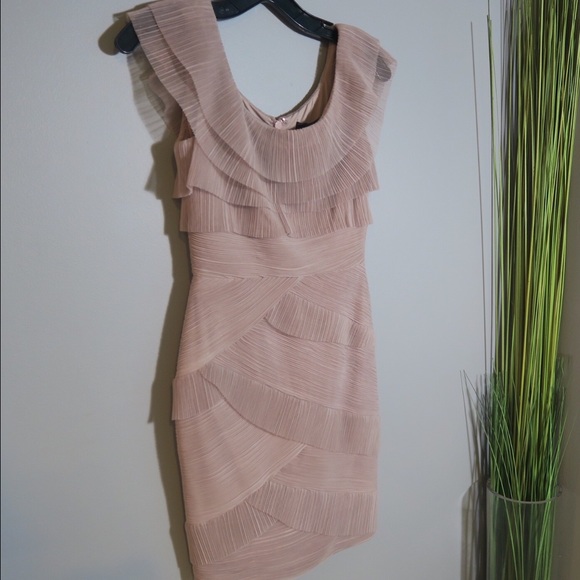 BCBG Champagne Dress