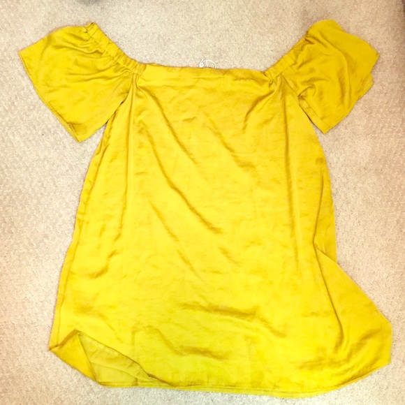 Off the shoulder shift dress