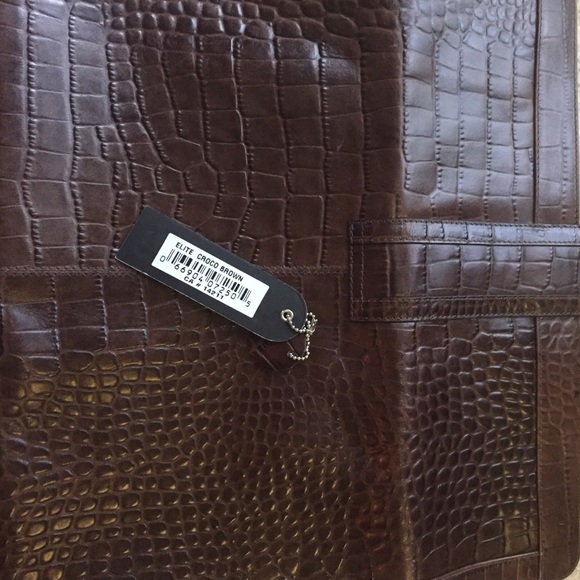 AUSLINI Envelope clutch. Brown - Picture 3 of 4