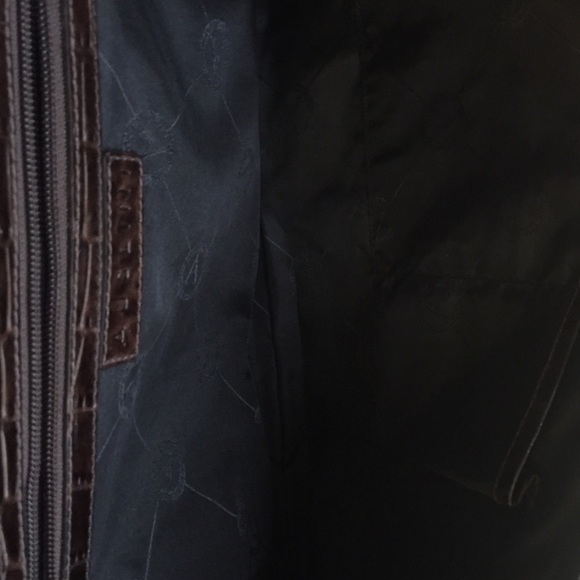 AUSLINI Envelope clutch. Brown - Picture 4 of 4