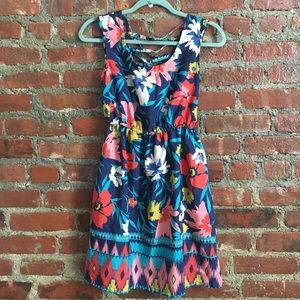 Flirty Floral Print Dress