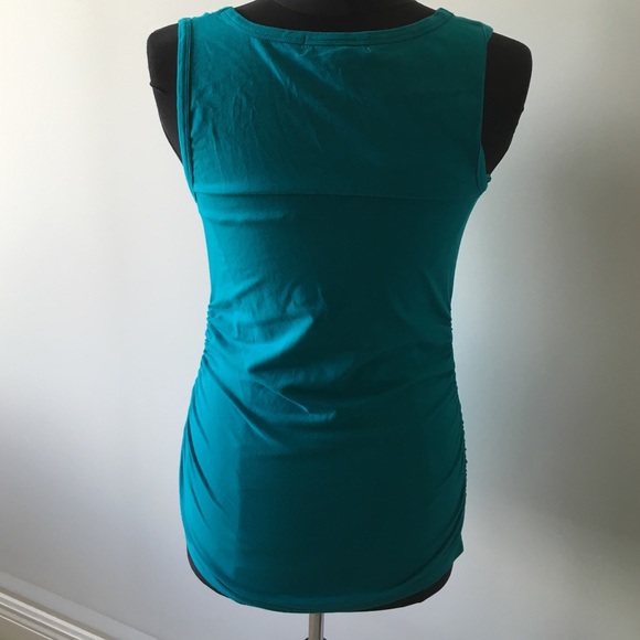 NWOT Michael Kors Ruched Side Tank Top Small - Picture 3 of 4