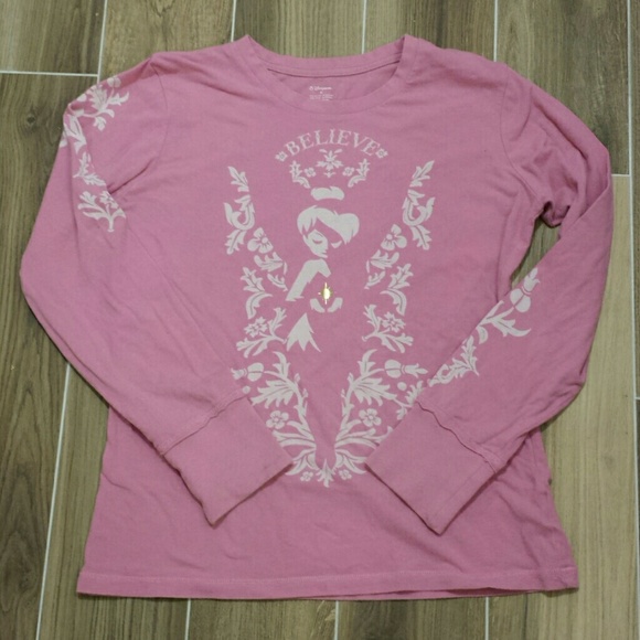 Disney tinkerbell long sleeve shirt