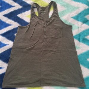 Olive tank top
