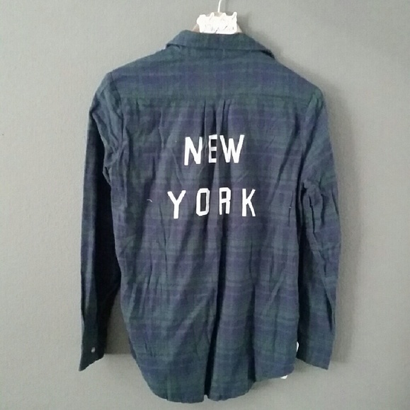 Green and Blue Flannel