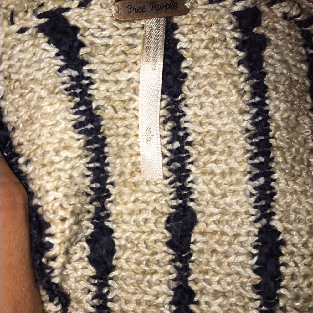 Free People Stripe sweater - Picture 4 of 6