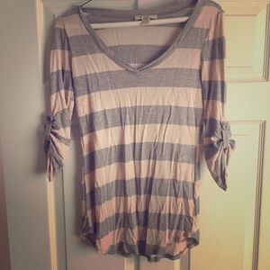 Stripped top size small
