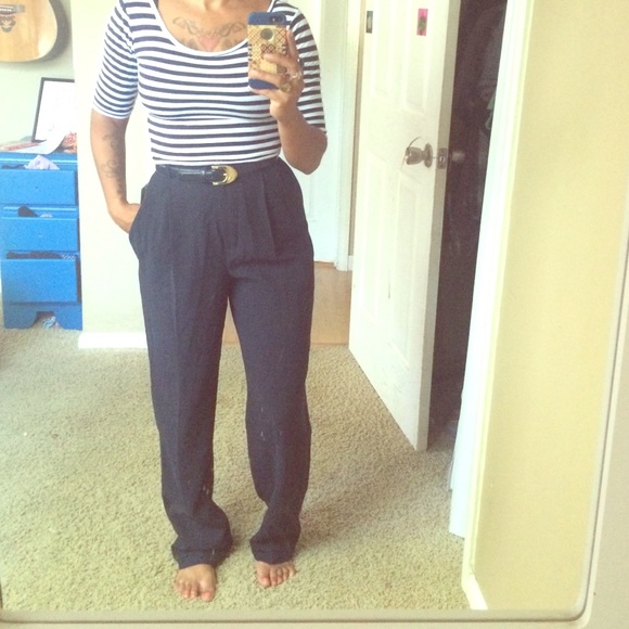 Liz Claiborne vintage high waist tapered pants