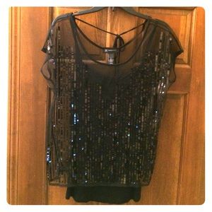 INC Sequin Top